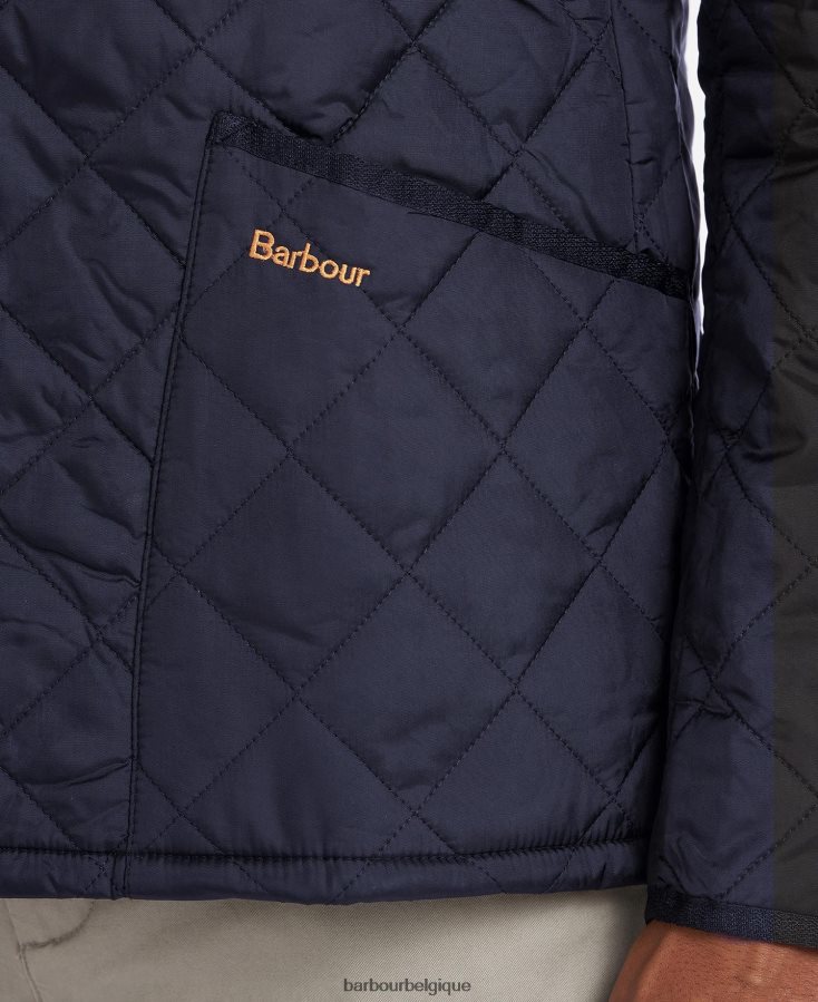 vêtements Barbour veste matelassée héritage liddesdale noir Hommes T2L6ZP84