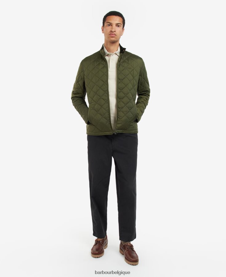 vêtements Barbour veste matelassée hann sable Hommes T2L6ZP164