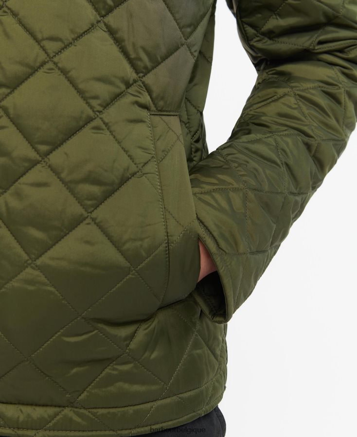 vêtements Barbour veste matelassée hann sable Hommes T2L6ZP164