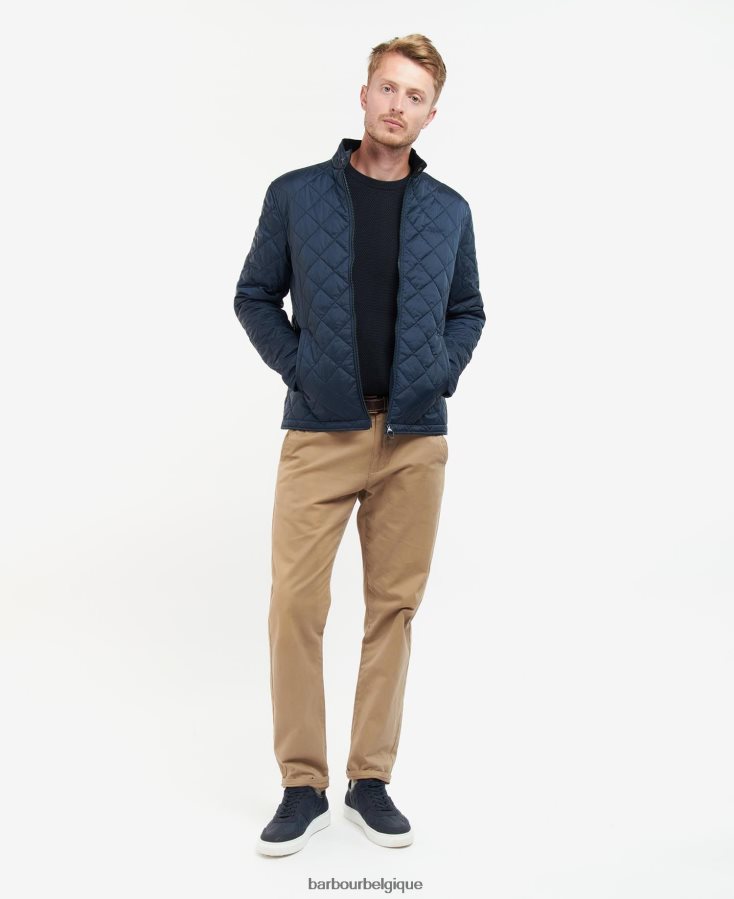 vêtements Barbour veste matelassée hann sable Hommes T2L6ZP165