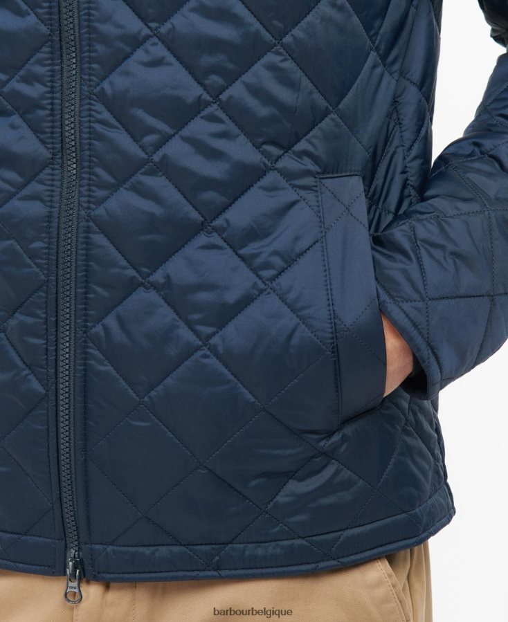 vêtements Barbour veste matelassée hann sable Hommes T2L6ZP165