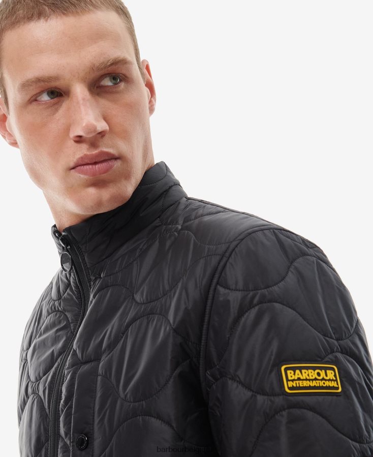 vêtements Barbour veste matelassée langford noir classique Hommes T2L6ZP140