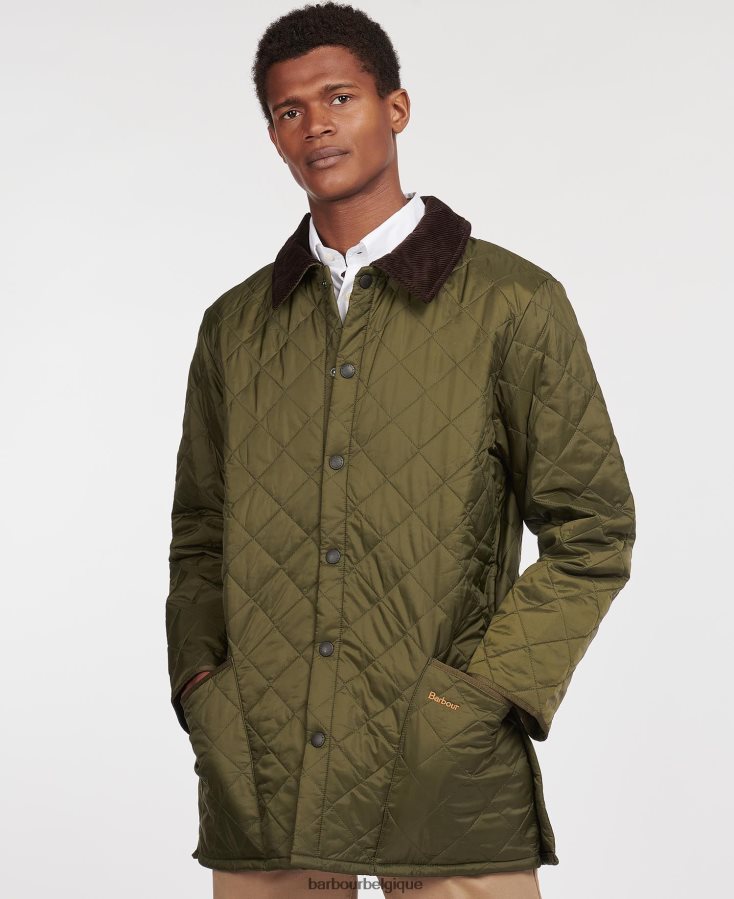 vêtements Barbour veste matelassée liddesdale noir Hommes T2L6ZP75