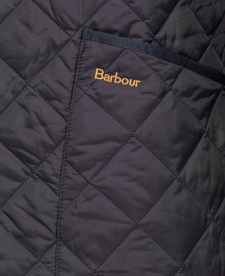 vêtements Barbour veste matelassée liddesdale noir Hommes T2L6ZP82