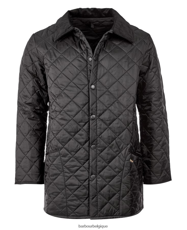 vêtements Barbour veste matelassée liddesdale noir Hommes T2L6ZP87