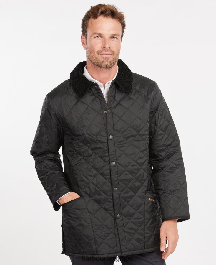 vêtements Barbour veste matelassée liddesdale noir Hommes T2L6ZP87