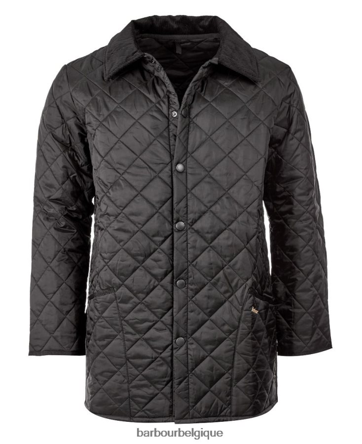 vêtements Barbour veste matelassée liddesdale noir Hommes T2L6ZP87