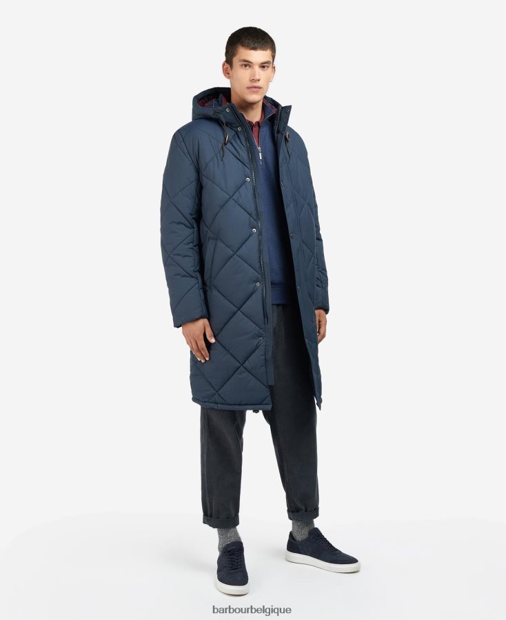 vêtements Barbour veste matelassée melbury noir/cordouan Hommes T2L6ZP166