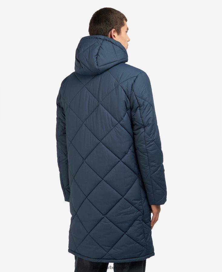 vêtements Barbour veste matelassée melbury noir/cordouan Hommes T2L6ZP166