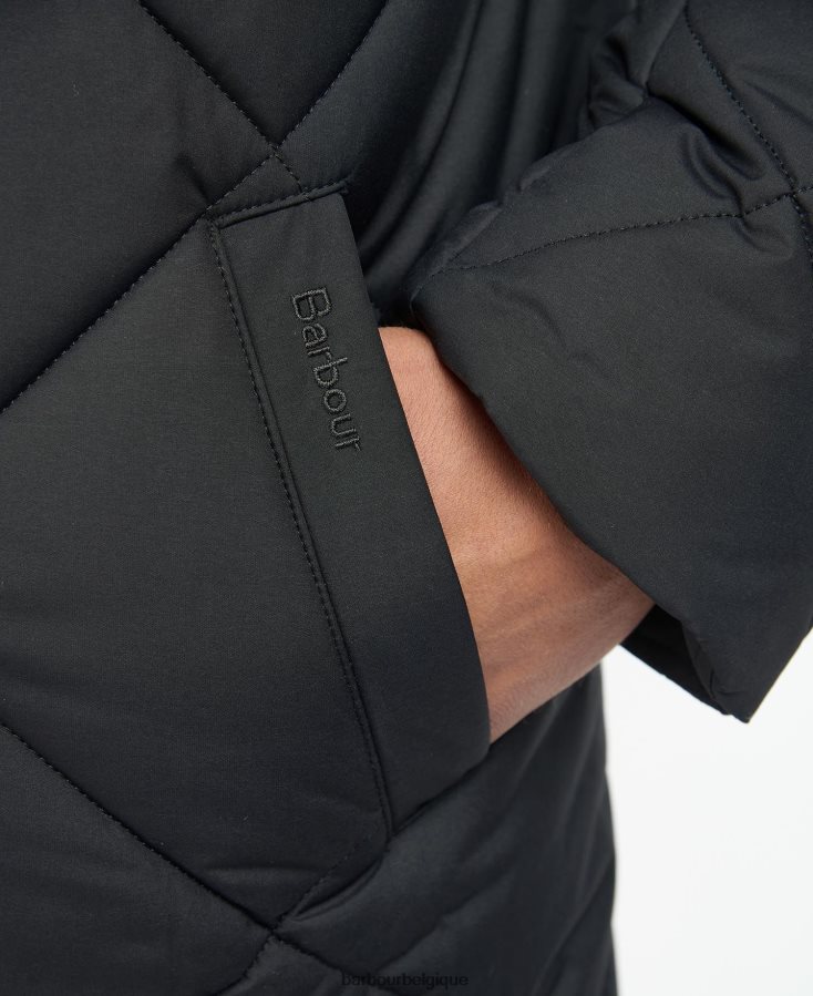 vêtements Barbour veste matelassée melbury noir/cordouan Hommes T2L6ZP167