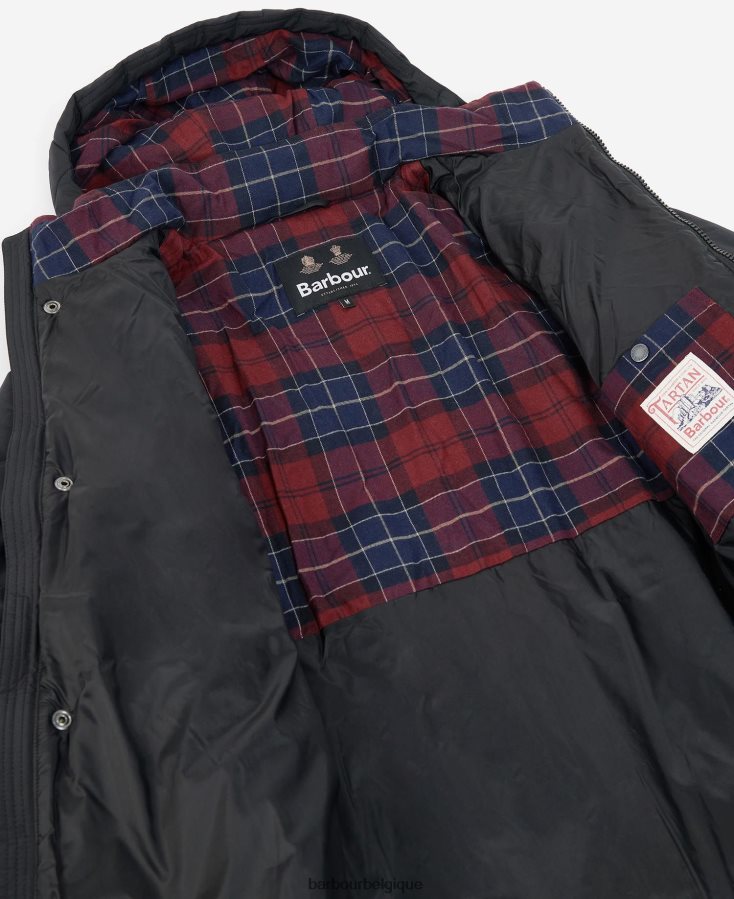 vêtements Barbour veste matelassée melbury noir/cordouan Hommes T2L6ZP167