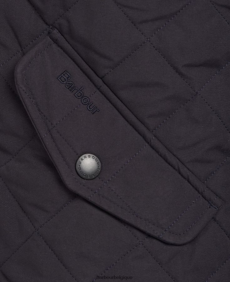 vêtements Barbour veste matelassée pelletier olive foncé Hommes T2L6ZP80