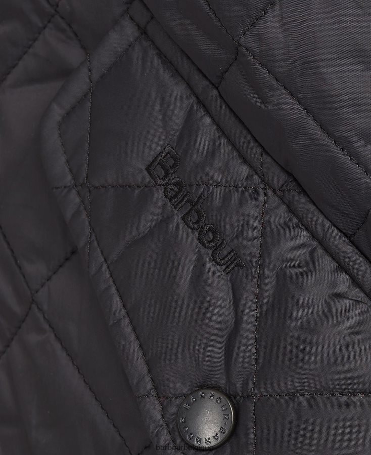 vêtements Barbour veste matelassée poids mouche chelsea noir Hommes T2L6ZP105