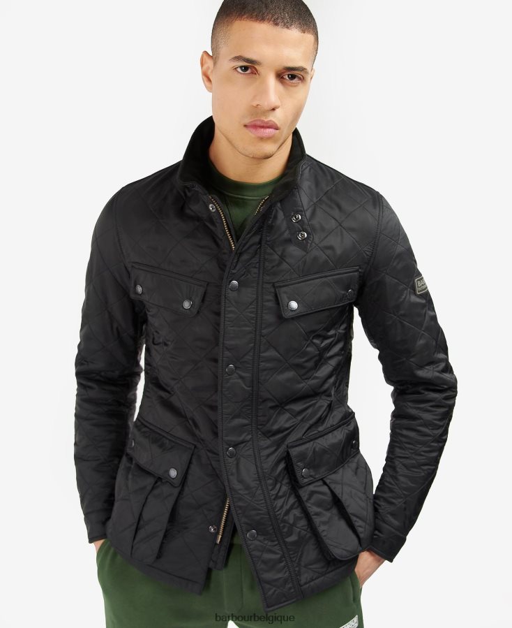 vêtements Barbour veste matelassée polaire tourer ariel charbon Hommes T2L6ZP117