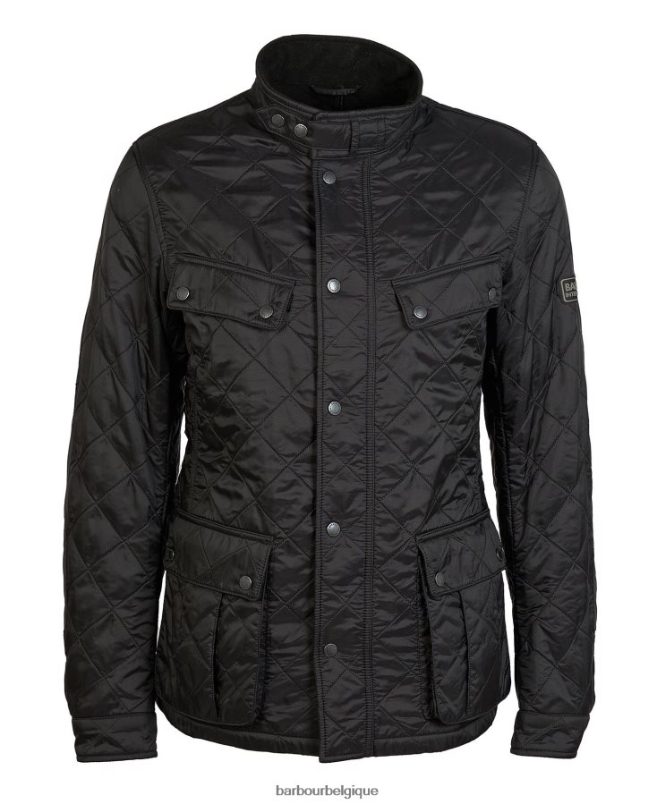 vêtements Barbour veste matelassée polaire tourer ariel charbon Hommes T2L6ZP117