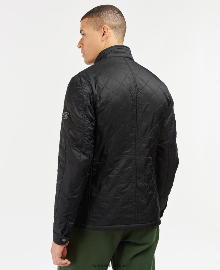 vêtements Barbour veste matelassée polaire tourer ariel charbon Hommes T2L6ZP117