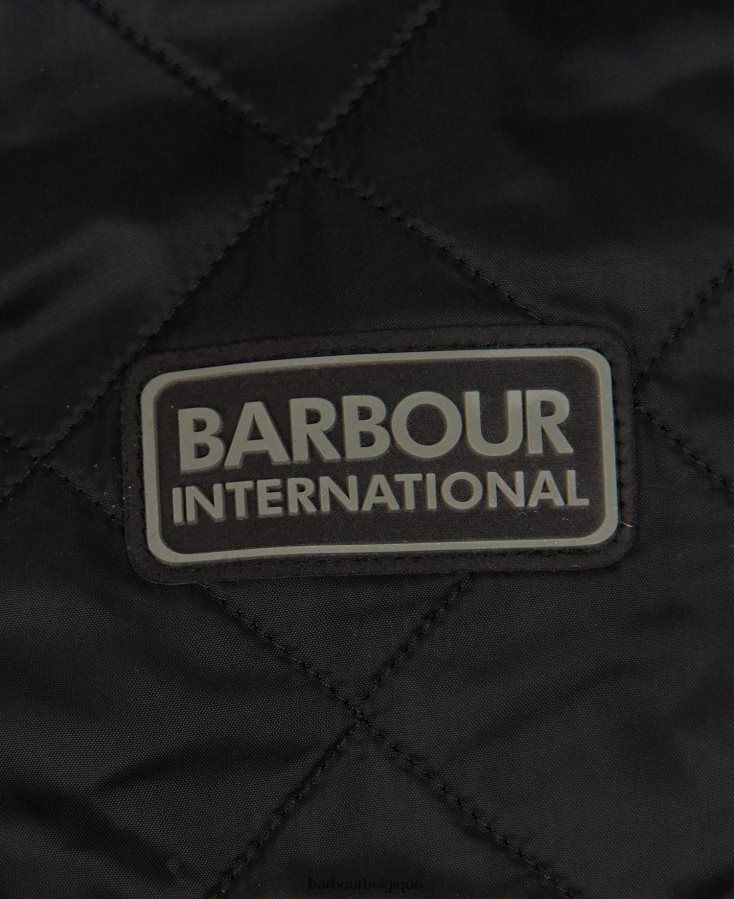 vêtements Barbour veste matelassée polaire tourer ariel charbon Hommes T2L6ZP117