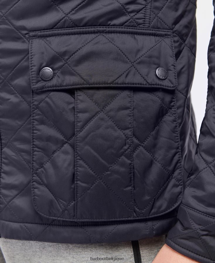 vêtements Barbour veste matelassée polaire tourer ariel charbon Hommes T2L6ZP120