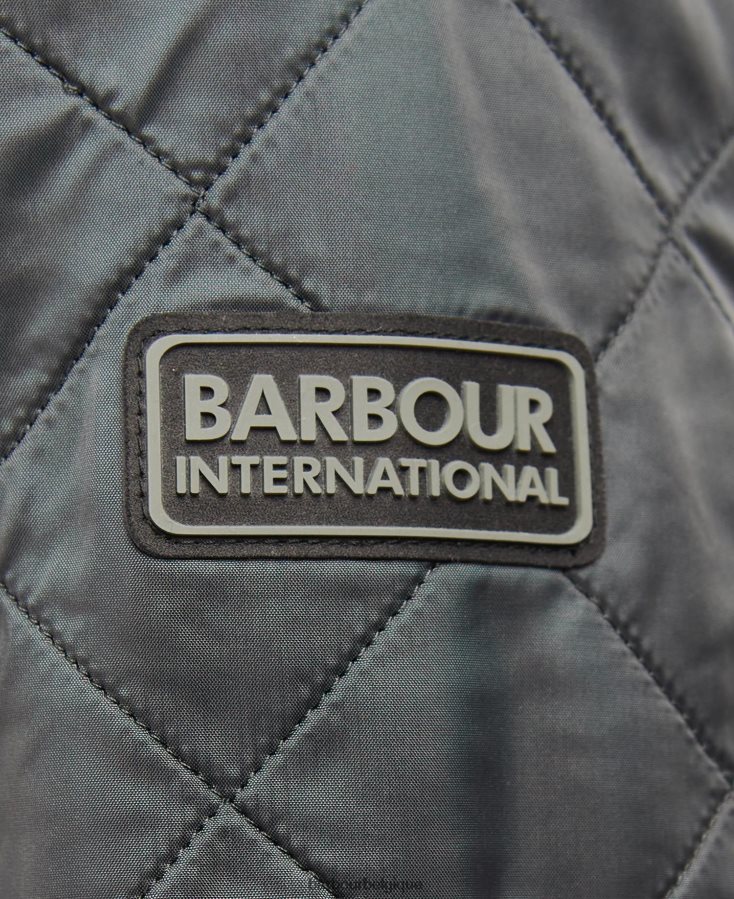 vêtements Barbour veste matelassée polaire tourer ariel charbon Hommes T2L6ZP86