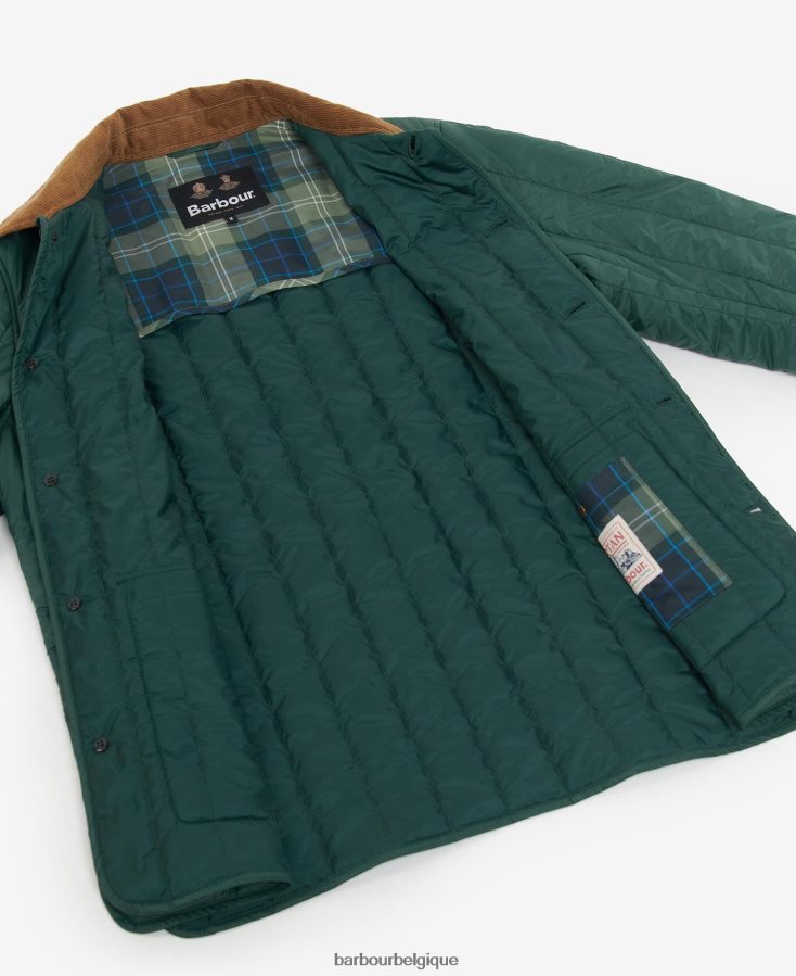 vêtements Barbour veste matelassée pooley marine classique Hommes T2L6ZP121