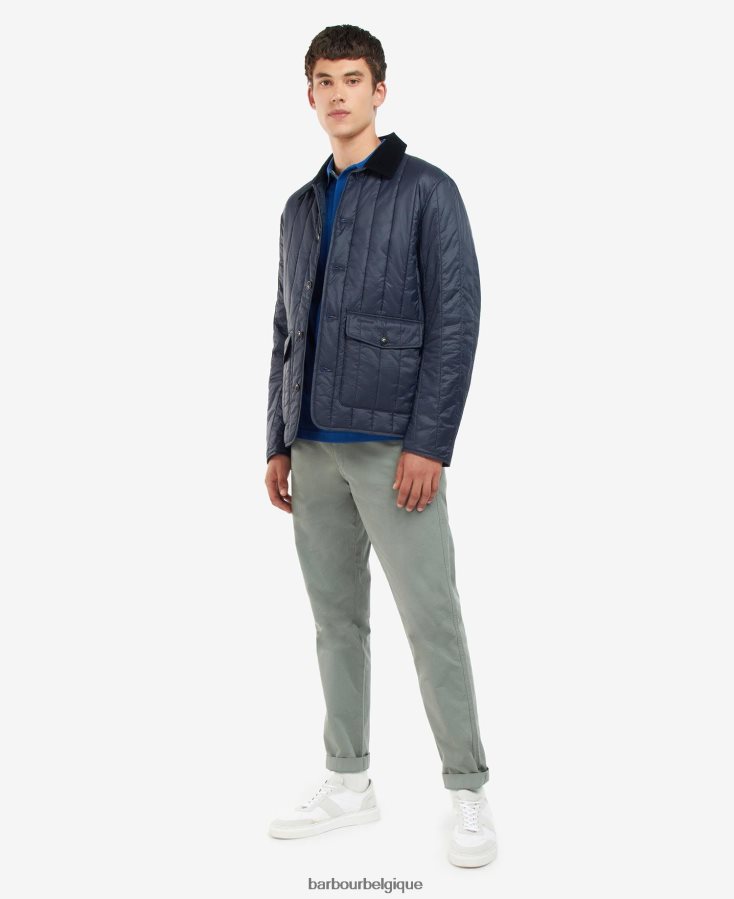 vêtements Barbour veste matelassée pooley marine classique Hommes T2L6ZP133