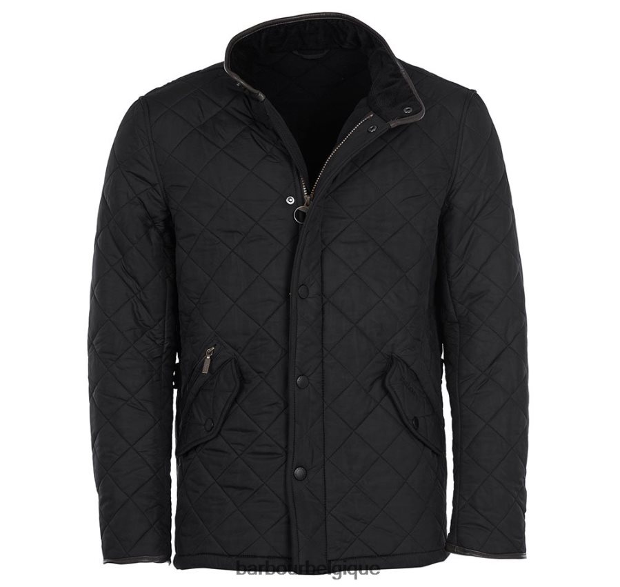 vêtements Barbour veste matelassée powell marine Hommes T2L6ZP76
