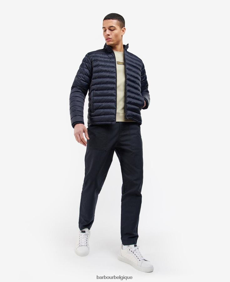 vêtements Barbour veste matelassée racer impeller marine Hommes T2L6ZP122