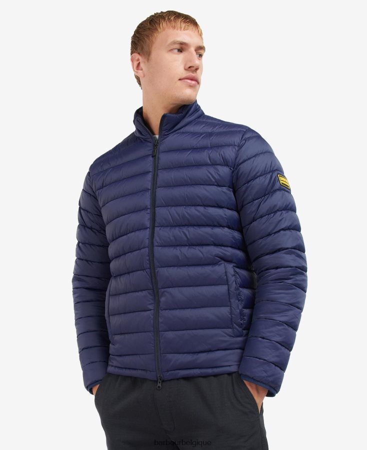 vêtements Barbour veste matelassée racer impeller noir Hommes T2L6ZP151