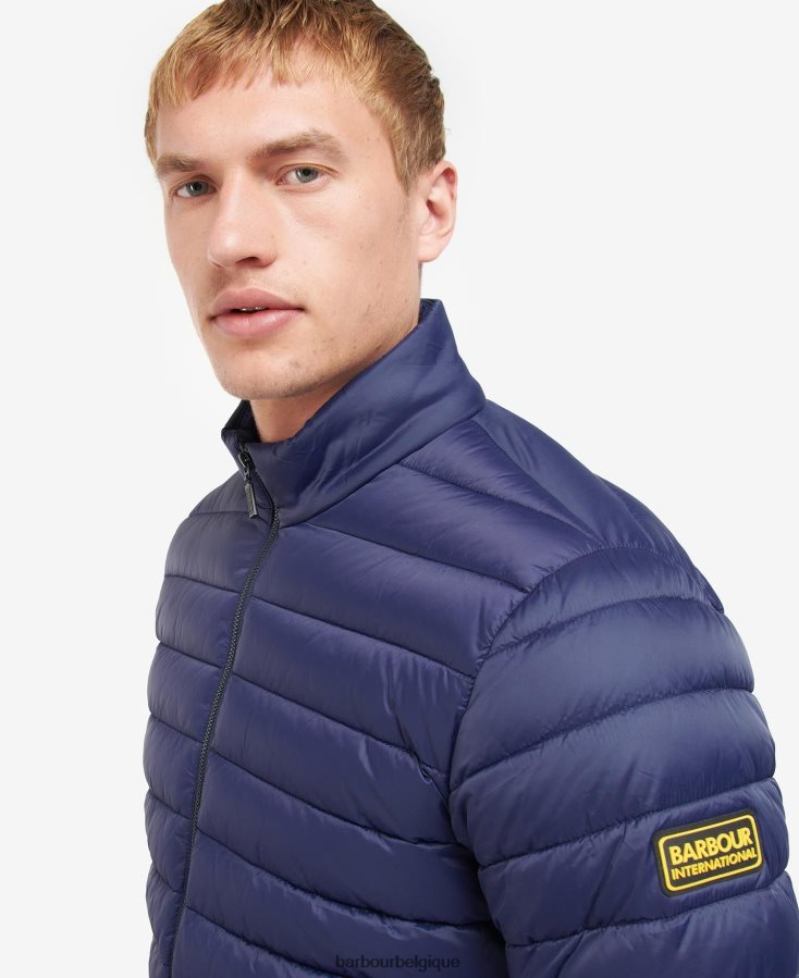 vêtements Barbour veste matelassée racer impeller noir Hommes T2L6ZP151