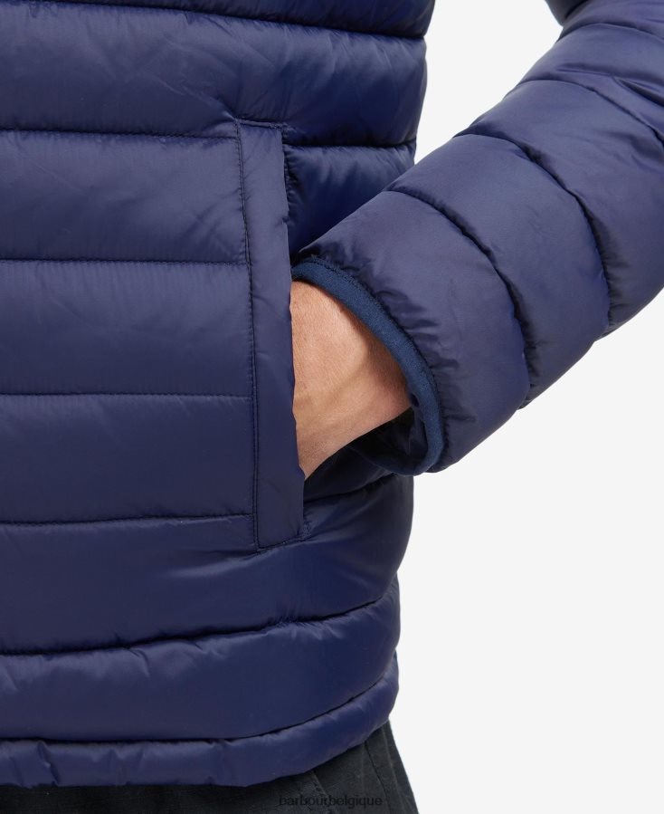 vêtements Barbour veste matelassée racer impeller noir Hommes T2L6ZP151