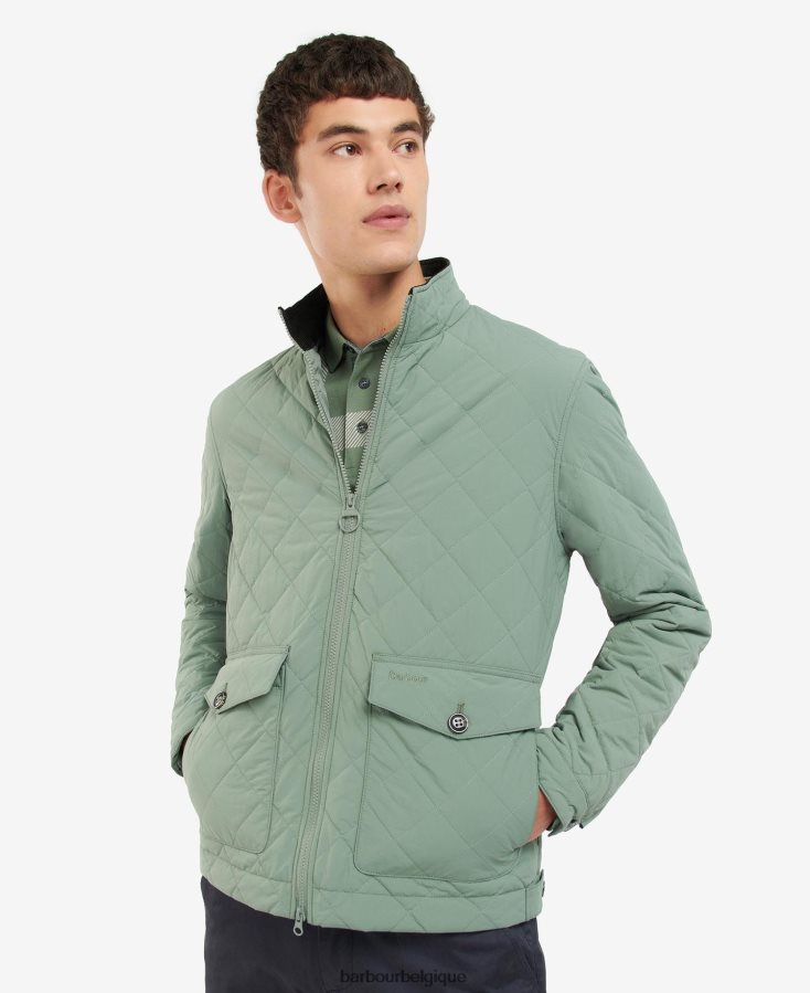 vêtements Barbour veste matelassée rydal vert agave Hommes T2L6ZP113