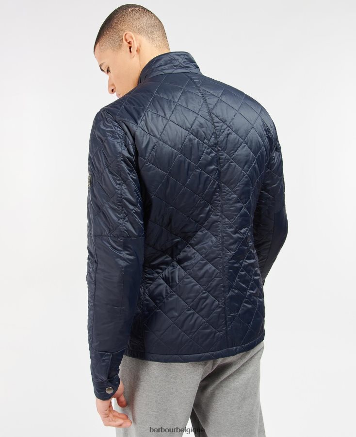 vêtements Barbour veste matelassée tourer ariel marine Hommes T2L6ZP126