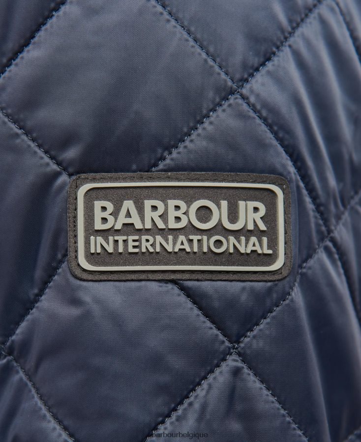 vêtements Barbour veste matelassée tourer ariel marine Hommes T2L6ZP126