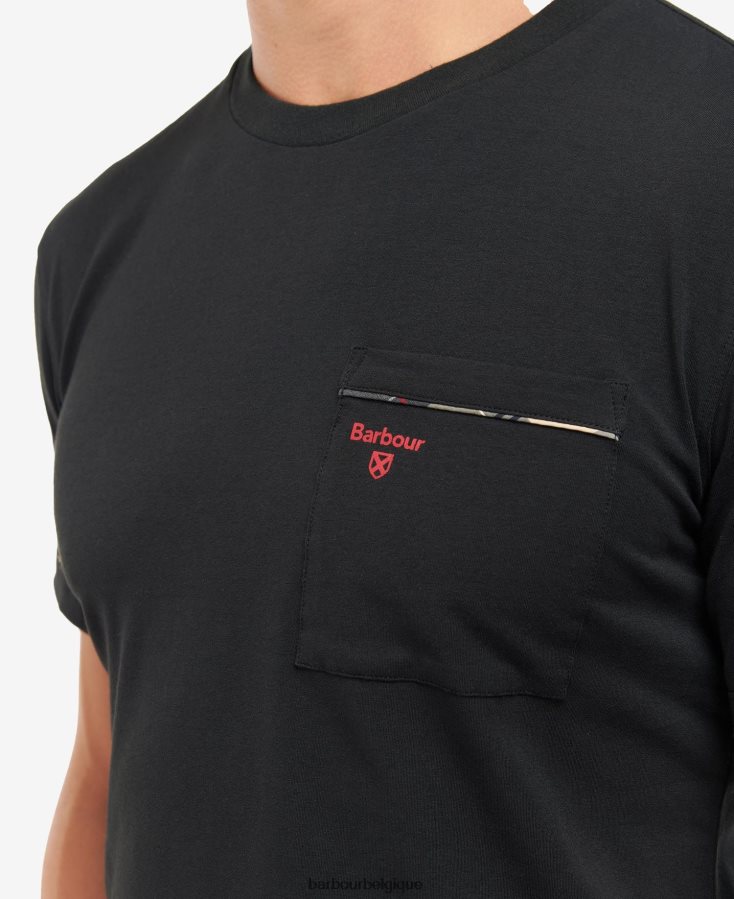 vêtements Barbour ensemble pyjama bailes tartan marine d\'été Hommes T2L6ZP1240