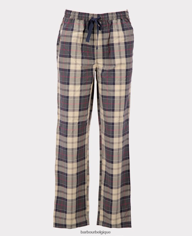 vêtements Barbour ensemble pyjama carlisle tartan marine d\'été Hommes T2L6ZP1242