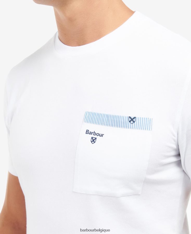 vêtements Barbour ensemble pyjama hilson bleu classique Hommes T2L6ZP1239