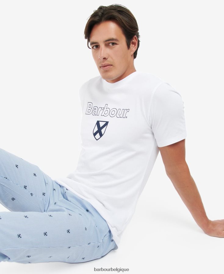 vêtements Barbour pyjama tomas bleu classique Hommes T2L6ZP1241