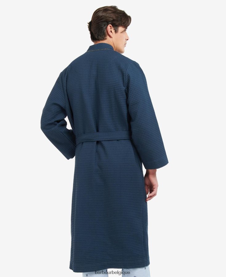 vêtements Barbour robe de nuit hadrienne marine classique Hommes T2L6ZP1238