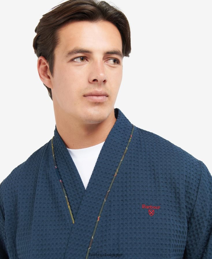 vêtements Barbour robe de nuit hadrienne marine classique Hommes T2L6ZP1238